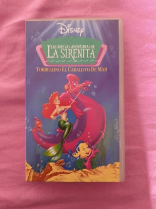 VHS Las Nuevas Aventuras de La Sirenita