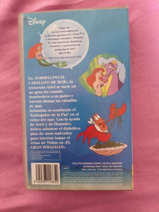VHS Las Nuevas Aventuras de La Sirenita