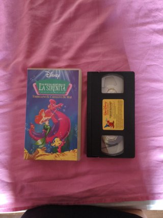 VHS Las Nuevas Aventuras de La Sirenita