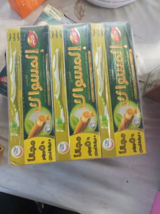 6 Packs Pasta de Dientes Miswak Dabur