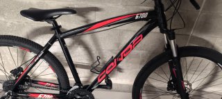 Bicicleta Condor 6700 Negra y Roja