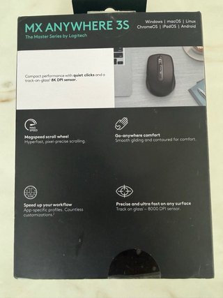 Rato Logitech MX Anywhere 3S S/Fios Bluetooth