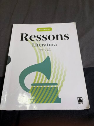 Ressons. Literatura 1 BATX