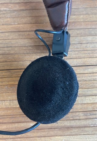 Cascos JVC HP-1000 Vintage Marrones y Negros