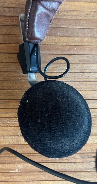 Cascos JVC HP-1000 Vintage Marrones y Negros