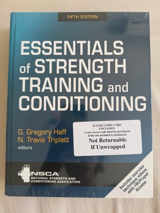 Essentials of Strength Training and Conditioning