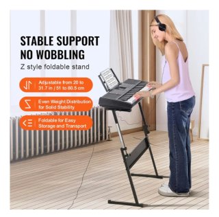Piano Digital VEVOR 61 Teclas