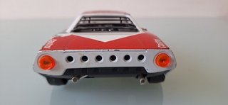 burago lancia stratos n.445 rally 1/24 bburago griglia nera
