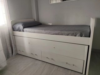 Cama Nido Blanca con Cajones