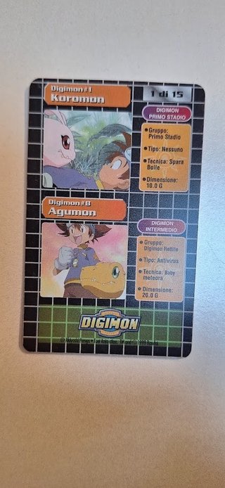DIGIMON  - CARDS 3D LENTICOLARE - SINGOLE A SCELTA - ENTRA E SCEGLI