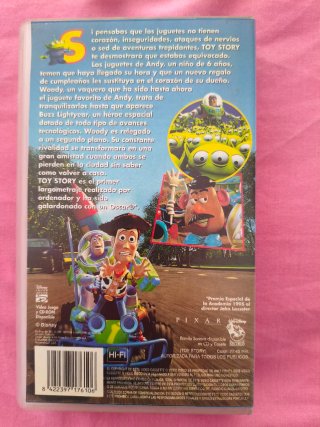 VHS Toy Story (Juguetes) Disney Español