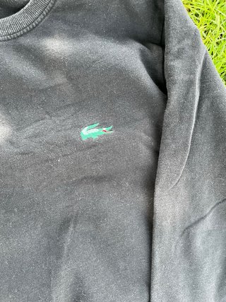 Sudadera Lacoste Negra