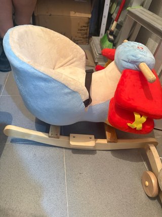 Balancín Avión Peluche Bebé con Cinturón
