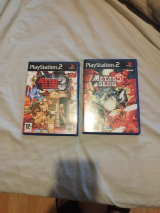 2 Videojuegos Metal Slug PS2