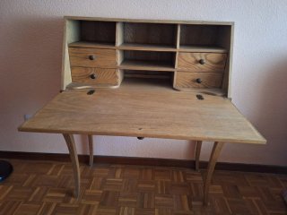 Escritorio Secreter Antiguo Madera