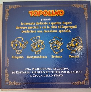 Le monete d'autore di Paperopoli disegnate da Giorgio Cavazzano Disney completo