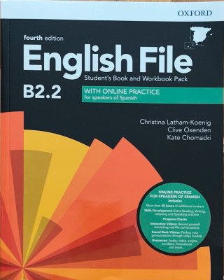 Libro de inglés English File B2.2