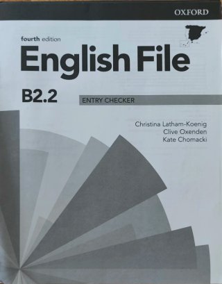 Libro de inglés English File B2.2