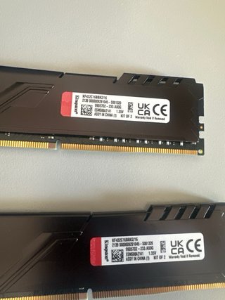 2x Kingston FURY Beast DDR4 RAM