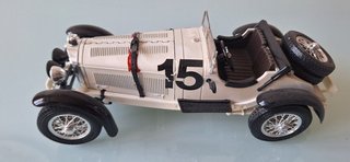 Burago - Mercedes Benz SSK - 1928 - Scale 1:18 - White