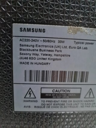 Televisor Samsung Negro