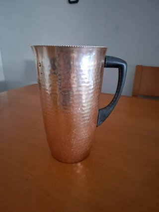 Jarra de Cobre Martillado Vintage