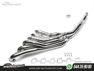 COLECTORES DE ESCAPE INOX PARA BMW E30 6 CILINDROS