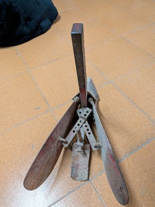 Arado para motocultor