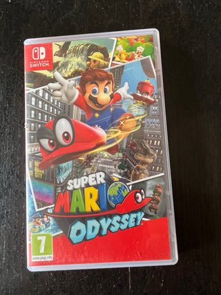Caja Nintendo Switch Super Mario Odyssey