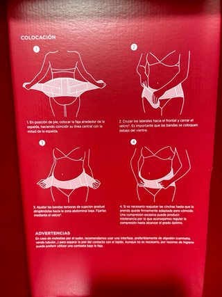 Faja Lumbo Abdominal Farmalastic Embarazo