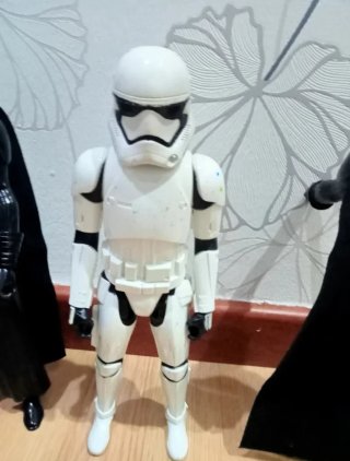Figuras Star Wars Darth Vader y Stormtrooper