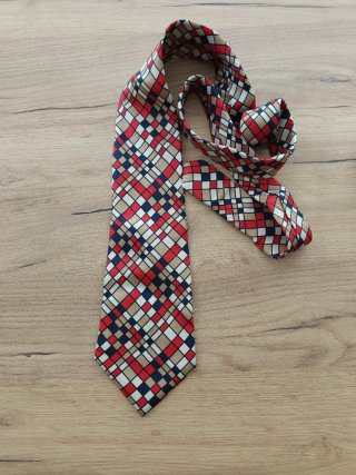 Corbata Vintage de Seda Natural