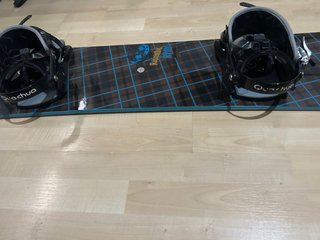 Tabla Snowboard 160cm + Fijaciones
