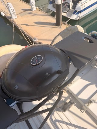Barbacoa Eléctrica con Soporte