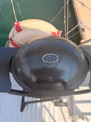 Barbacoa Eléctrica con Soporte
