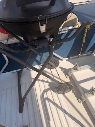 Barbacoa Eléctrica con Soporte