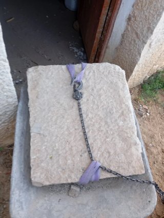 Piedra tallada decorativa
