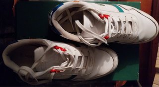 Zapatillas Lacoste Blancas y Azules
