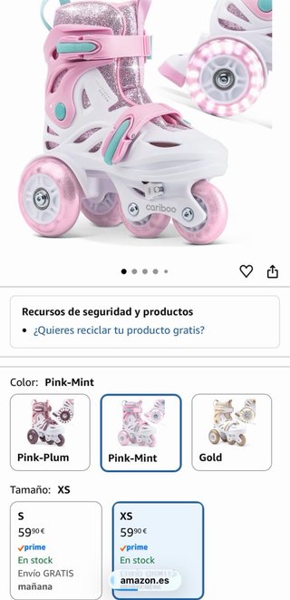Patines para niña Cariboo