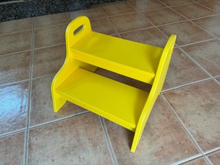 Trogen Ikea Taburete Escalón Niño Amarillo