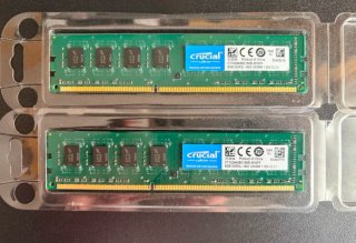2 Módulos RAM Crucial DDR3L 8GB 1600MHz