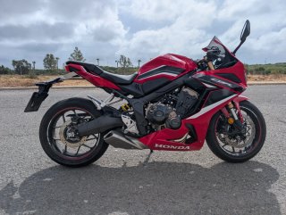 Honda CBR650R Roja