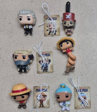 Pack 6 Figuras One Piece Kinder Joy x Funko