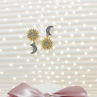 Pendientes Pandora Sol y Luna