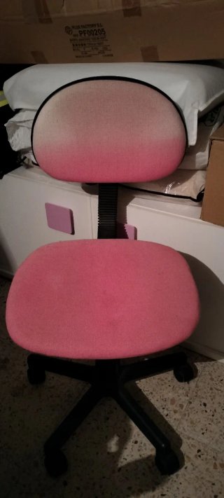 Silla de escritorio infantil rosa