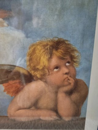 Cuadros de querubines de Raffaello
