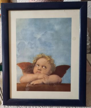 Cuadros de querubines de Raffaello