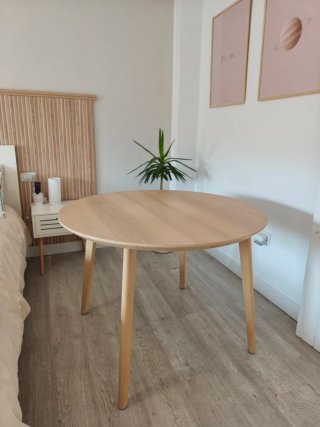 Mesa redonda madera LISABO Ikea