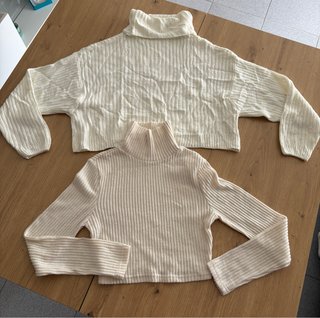 Lote de 2 Jerseys de Cuello Alto