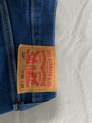 Pantalones Levi's 504 Rectos Azul Oscuro